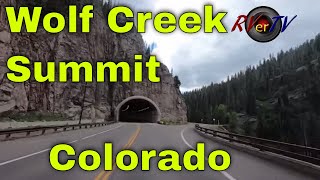 South Fork  Wolf Creek Summit  Pagosa Spring Colorado US 160 [upl. by Neliac450]