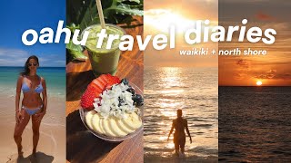 HONOLULU VLOG  a week in Oahu exploring Waikiki amp the North Shore [upl. by Gleich]