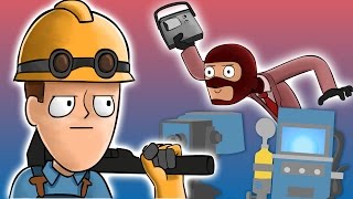 Scouts Engineer Day  A Team Fortress 2 Animation [upl. by Arretal]