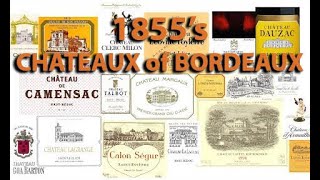 How to Say 60 Bordeaux 1855 Chateaux  Wine Pronunciation [upl. by Suryc]