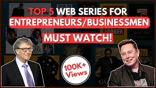 5 Must Watch Inspiring WEB SERIES for Entrepreneurs amp Businessmen  Inspiring Web Series in Hindi [upl. by Gathers452]