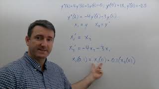 Differential Equations  Euler’s Method for Systems in Normal Form [upl. by Ailedo]