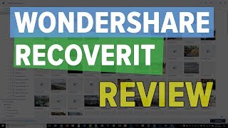 Wondershare RecoverIt Data Recovery Software Review [upl. by Limoli547]