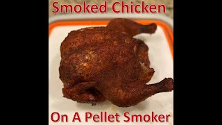 Smoked Chicken On A Pit Boss Pellet Smoker [upl. by Addiel]