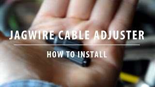 Jagwire Inline Cable Adjusters  Installation and Adjustment  Bicycle Maintenance [upl. by Novyat]