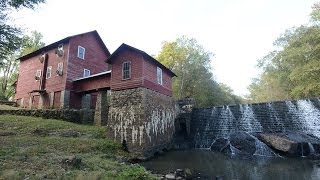 Augusta Outdoors  An Operating Historic Grist Mill [upl. by Yddub848]