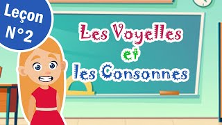 Apprendre les voyelles et les consonnes en français HD  Learn vowels and consonants in french HD [upl. by Anderegg464]