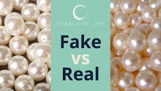 Fake Vs Real Pearls Easy 5 sec Test [upl. by Negris]