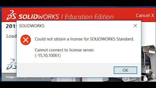 How to fix Solidworks installation error  Cannot connect to Licence server [upl. by Peggy9]