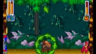 MegaMan 8  Woodman Only in Sega Saturn [upl. by Asihtal986]