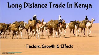 1Room Kenya KCSE History and Government Form 1 Lesson 37 The Long Distance Trade in Kenya [upl. by Nodnarg]