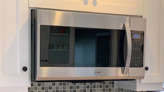 Samsung OverTheRange Microwave Review [upl. by Babara686]