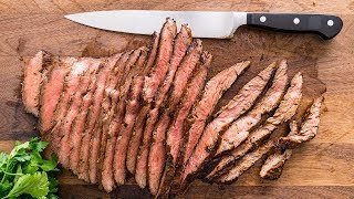 Marinated and Grilled Flank Steak [upl. by Ahsilav997]