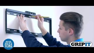 Gripit Blue  Fixing TVs to Plasterboard [upl. by Abott]