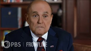 The Choice 2020 Rudy Giuliani interview  FRONTLINE [upl. by Stewardson]