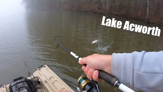 Bass Fishing on Lake Acworth [upl. by Niple]