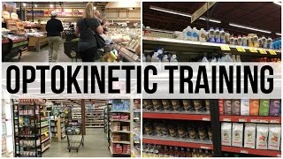 Busy Grocery Store Optokinetic Training 330 [upl. by Aidam]