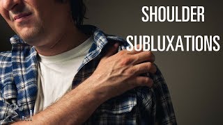 Shoulder subluxation [upl. by Yenttihw]