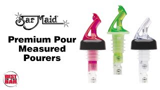 Bar Maid Premium Pour Measured Pourers [upl. by Bunns]