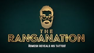 The Ranganation  Romesh reveals his tattoo [upl. by Naryt459]