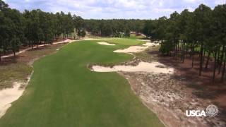 Pinehurst No 2 Flyover Series Hole 3 [upl. by Odey272]