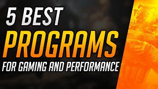 🔧 5 Best Free Programs For Gaming And Performance Boost ✅  Best Softwares For Windows 10  2020 [upl. by Llennoj]