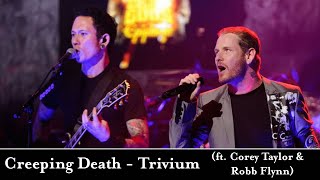 Trivium  Creeping Death  feat Corey Taylor and Robb Flynn  MultiCam Live Performance [upl. by Huxley]