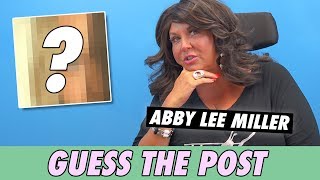 Abby Lee Miller  Guess The Post [upl. by Mchenry]