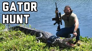 GATOR HUNTING Like A REAL Florida Man [upl. by Trovillion]