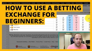 How to Use a Betting Exchange  Betfair Trading for Beginners [upl. by Notsirt]