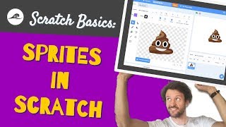 Scratch Sprites for Beginners  How to Make Draw Upload and Download Sprites in Scratch 3 [upl. by Weisbart967]