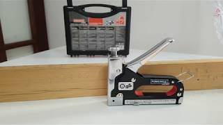 HOW TO USE STAPLER  NAILER [upl. by Eyk321]