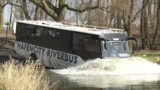 Erste Fahrt mit dem Hafencity Riverbus [upl. by Buhler]