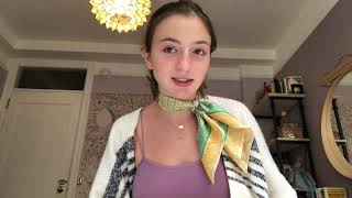 HOW TO TIE A NECK SCARF  Audra Baruch [upl. by Norat930]