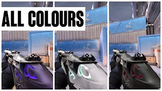 REAVER GUARDIAN SKIN SHOWCASE ALL COLOURS  VALORANT REAVER SKINS [upl. by Barthelemy]