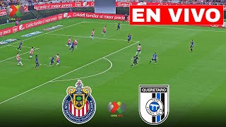 EN VIVO Chivas vs Querétaro LIGA MX 2425 Partido completo  Simulación de videojuego [upl. by Nyleimaj]