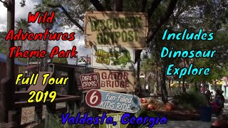 Wild Adventures Full Tour  Valdosta Georgia [upl. by Rekyr114]