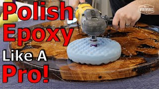 How To Polish Epoxy Resin Like A Pro [upl. by Fenella]