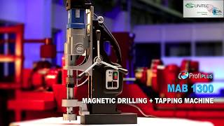 Most Powerful Portable Magnetic Drill  MAB 1300  CS Unitec [upl. by Astrix]