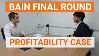 Profitability Case Study Interview Example  Solved by ExMcKinsey Consultant [upl. by Anny]