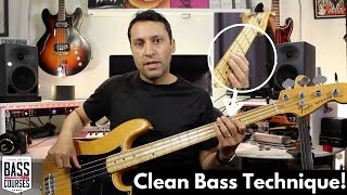 Bass Guitar MUTING Techniques All You Need To Know [upl. by Liartnod]