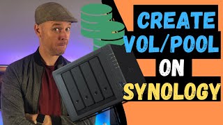 How to Create a Volume and Storage Pool on a Synology NAS plus Synology Hybrid Raid Overview [upl. by Chenee]