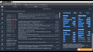 Benzinga Pro Details Tutorial [upl. by Joey]