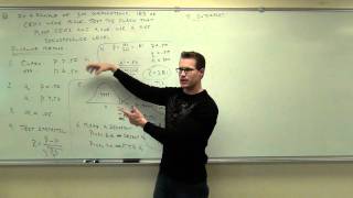 Statistics Lecture 83 Hypothesis Testing for Population Proportion [upl. by Liatris768]