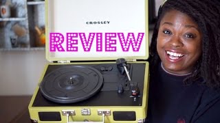 I bought a Record Player  Crosley Cruiser Review  87PAGES [upl. by Auoy]