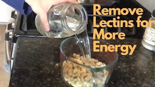 How to Remove Lectins from Nuts Seeds and Legumes to Give You More Energy [upl. by Engle]