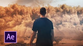 Epic DUST STORM VFX  After Effects Tutorial [upl. by Herald575]