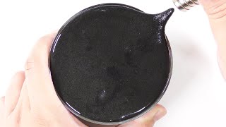 【DIY】磁石で動く！砂鉄スライムの作り方【slime ASMR】 [upl. by Ailaht]