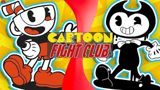 CUPHEAD vs BENDY Cuphead vs Bendy and The Ink Machine Cuphead Animation CARTOON FIGHT CLUB [upl. by Etta]