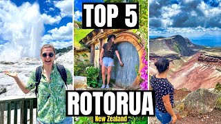 What TO DO in ROTORUA New Zealand  ROTORUA New Zealand Top 5 [upl. by Alenas]